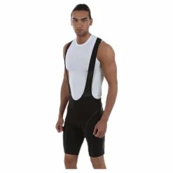 8 Panels Proof Short Bib Black