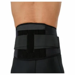 6411 Ryggskydd med skenor Black