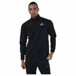 3 Stripes Knit Jacket Black