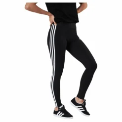 3 Stripes Leggings Black / White
