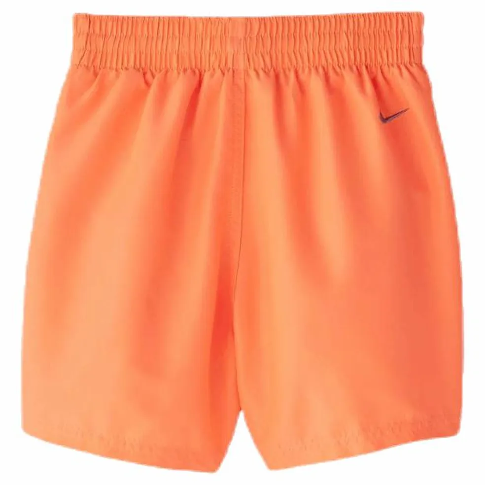 4" Volley Short Logo Solid Youth Orange