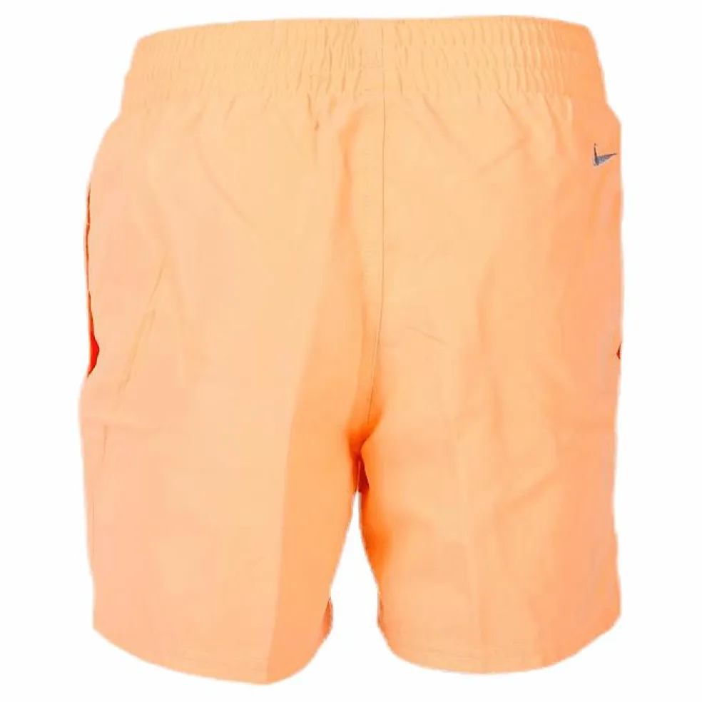 4" Volley Short Logo Solid Youth Orange