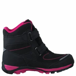435-6608 Waterproof Warm Lined Black/Fuchsia