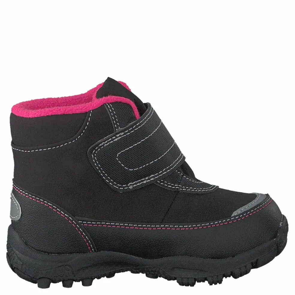 430-2962 Waterproof Warm Lined Black/fuchsia