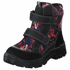 414-6107 Waterproof Warm Lined Navy/red