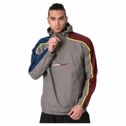 1/2 Zip Windbreaker Grey