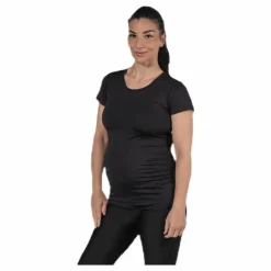 Active Mama Tee Black
