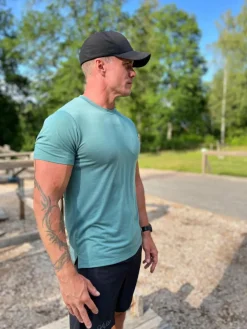 Active Tee Dark Green