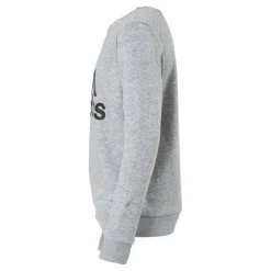 Adidas Boys Essentials Big Logo Sweatshirt Medium Grey Heather / Black