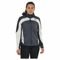 Adidas Marathon Jacket Ocean P.Blue Women Grey Six / Wonder White