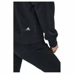 Adidas Sportswear Three Bar Hoodie Black