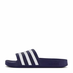 Adilette Aqua Slides Dark Blue / Cloud White / Dark Blue