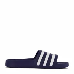 Adilette Aqua Slides Dark Blue / Cloud White / Dark Blue