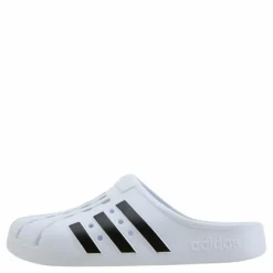 Adilette Clogs Cloud White / Core Black / Cloud White
