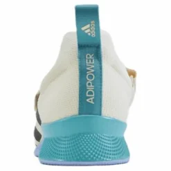 Adipower Weightlifting II Shoes Wonder White / Core Black / Violet Tone