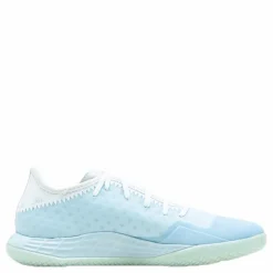 Adizero Fastcourt Handball Shoes Sky Tint / Cloud White / Signal Orange