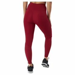 Adv Charge Perforated Tights W Rhubarb