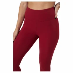 Adv Charge Perforated Tights W Rhubarb