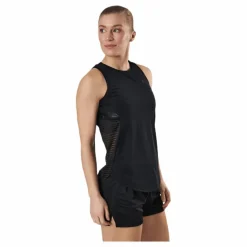 ADV Charge Shiny Singlet Black