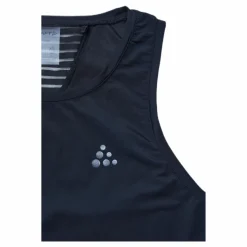 ADV Charge Shiny Singlet Black