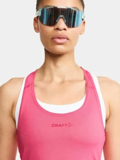 Adv Essence Singlet W Fuchsia