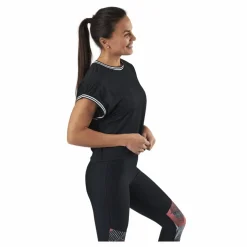 Ady SS Mesh Tee Black