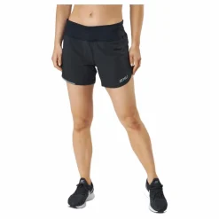 Aero 4 Inch Shorts Black/silver Reflective