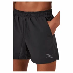 Aero 5 Inch Shorts Black/silver Reflective