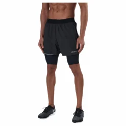 Aero 2-In-1 5" Shorts Black/Silver
