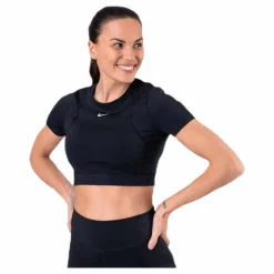 Aeroadpt SS Crop Top Black