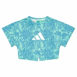 AEROREADY Animal-Print T-Shirt Easy Green
