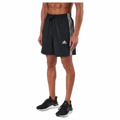 AEROREADY Essentials Chelsea 3-Stripes Shorts Black / White