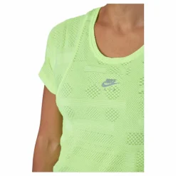 Air Dri-fit Women's Short-slee Volt/reflective Silv