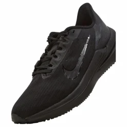 Air Winflo 9 Men's Road Running Shoes BLACK/DK SMOKE GREY