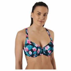 Aloha Tropica Padded Wire Bra Patterned