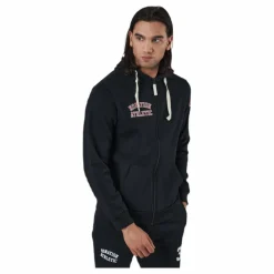 Alpha Full Zip Hood Black