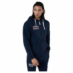 Alpha Full Zip Hood Blue