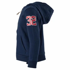 Alpha Full Zip Hood Blue