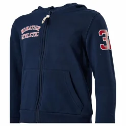 Alpha Full Zip Hood Blue