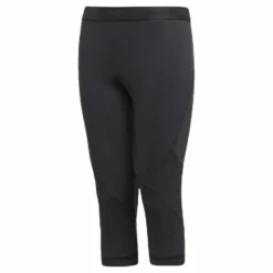 Alphaskin Sport 3/4 Tights Junior Black