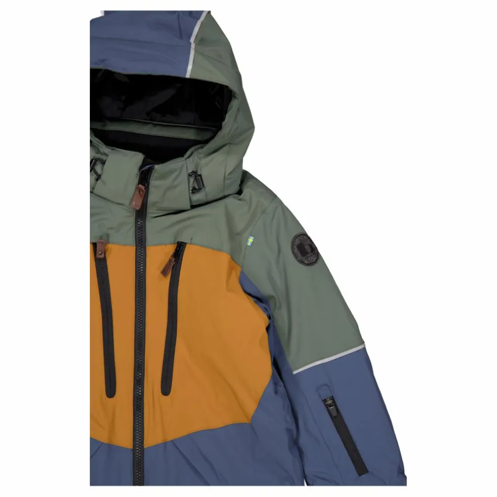 Alpine Winter Overall Green/blue