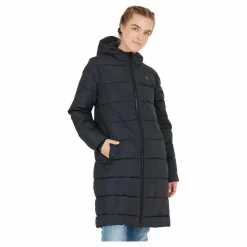 Amaretto W Long Puffer Jacket Black