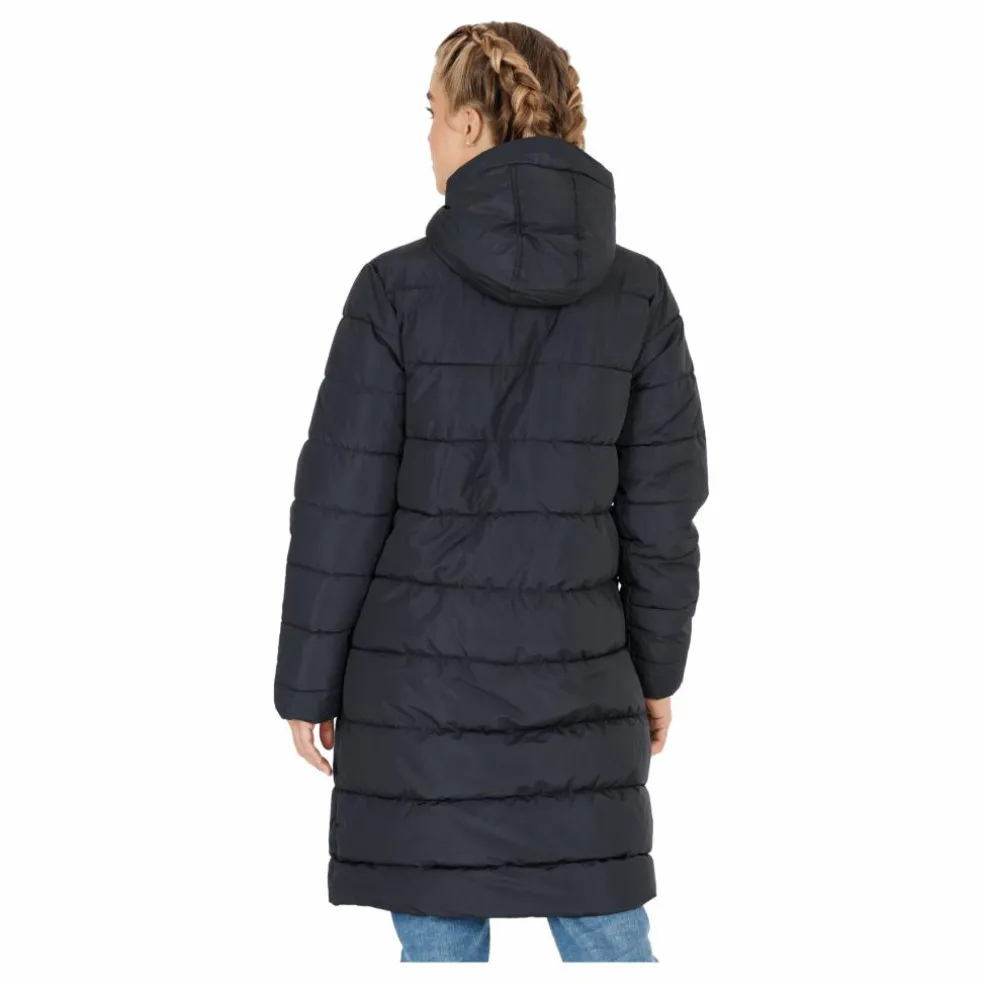 Amaretto W Long Puffer Jacket Black