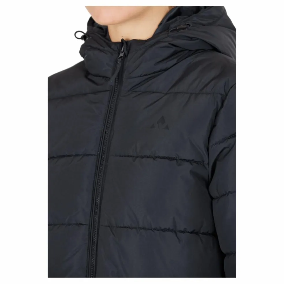 Amaretto W Long Puffer Jacket Black