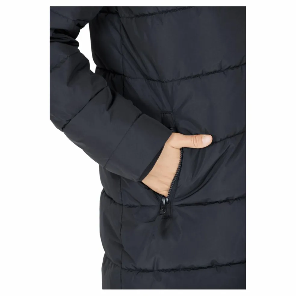 Amaretto W Long Puffer Jacket Black