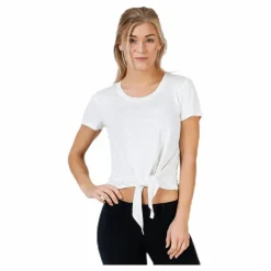 Arli S/S Knot Top White