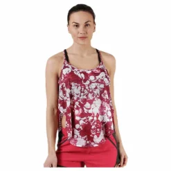 Armour Sport Tank Print Pink