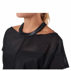 Asome Cropped Tee Black