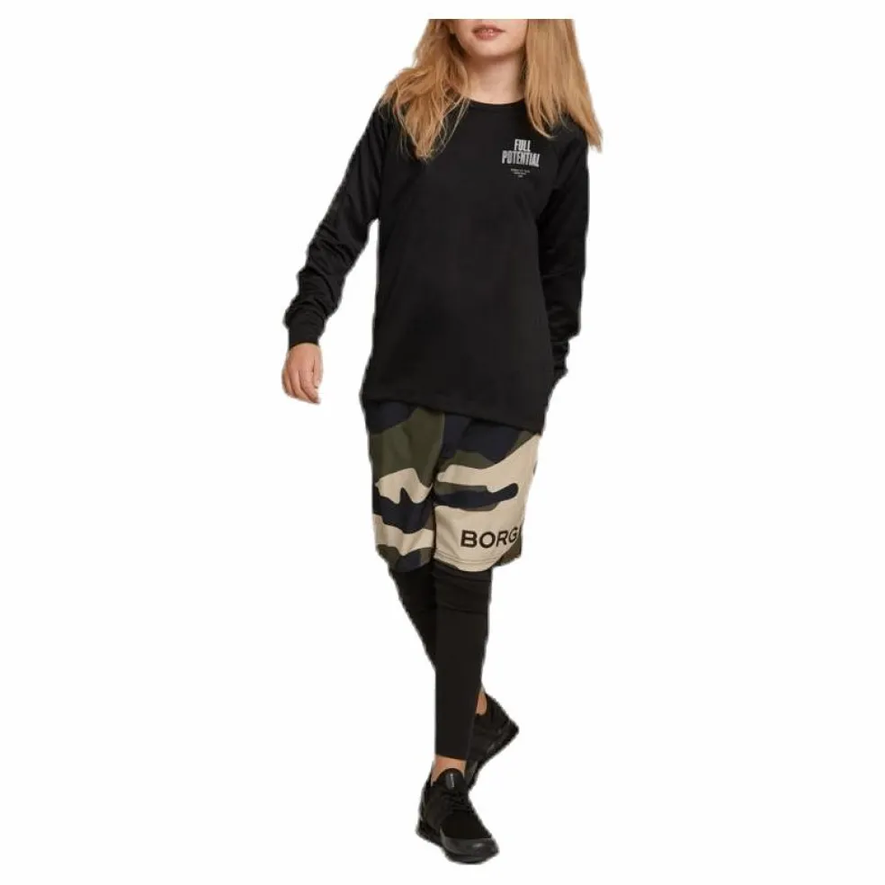 August 4-Way Stretch Shorts Junior Patterned