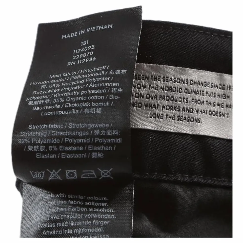 Authentic II Pant Black